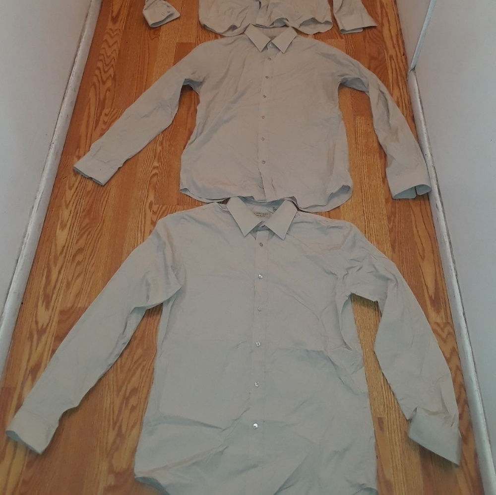 Burberry cotton blend poplin shirt